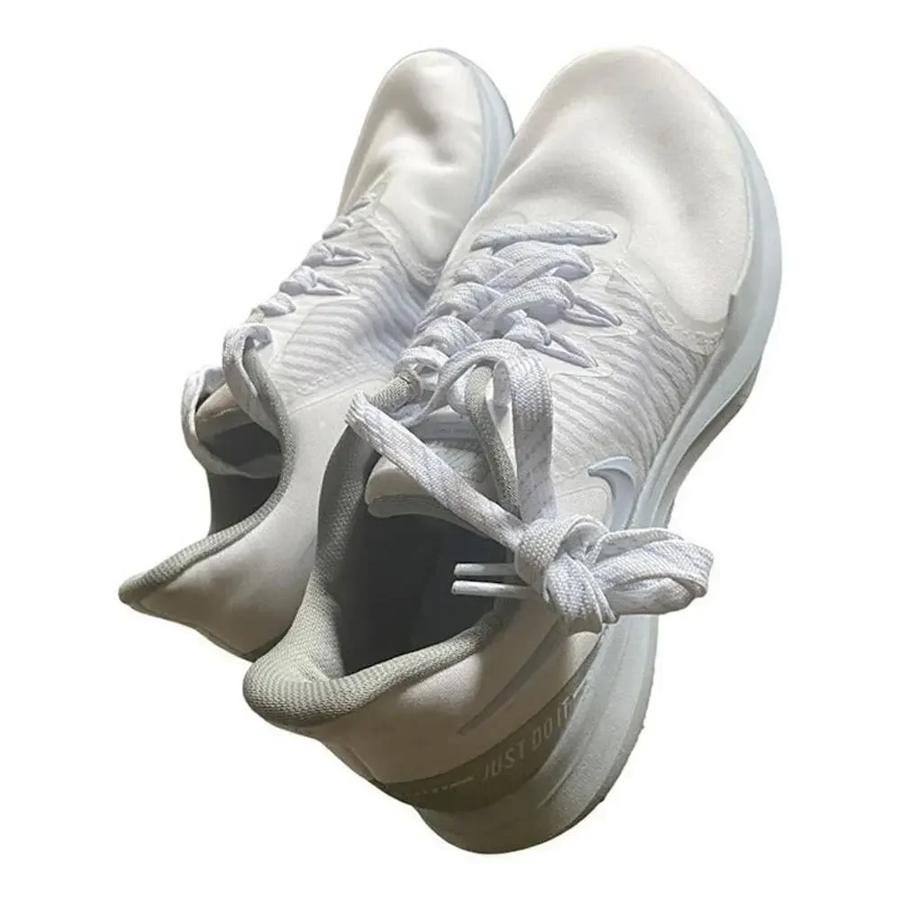 Nike Trainers Sneakers Womens Size 6.5 White Athletic Lace Up Running AA7773-100